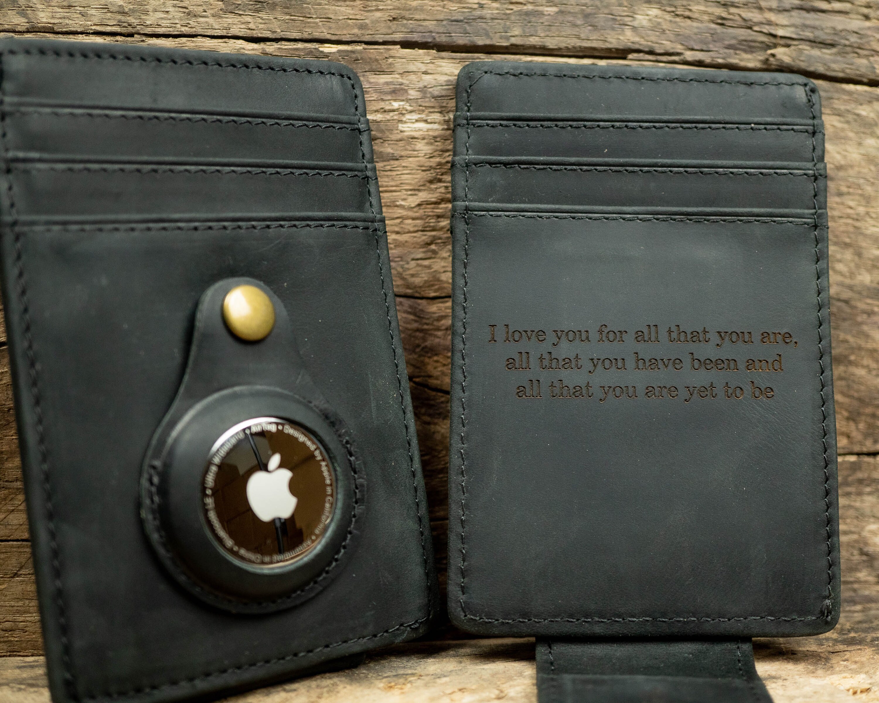 Custom Apple Air Tag Money Clip Wallet Airtag Money Clip Etsy