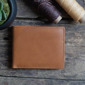 Groom Gift from Bride Mens Leather Wallet Gifts for Men Anniversary Gifts for Men Gift for Him Leather Wallet Husband Gift, Gifts for Him, image 7