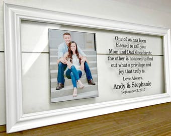 Mother of the Groom, Mother of the Bride Gift, Parents Wedding Gift, Personalized Wedding Gifts for Parents,  A165C