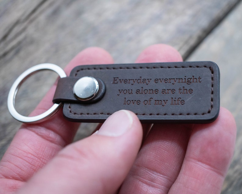 Keychain for Boyfriend Gift Guy Gifts for Men Gift for Him Etsy