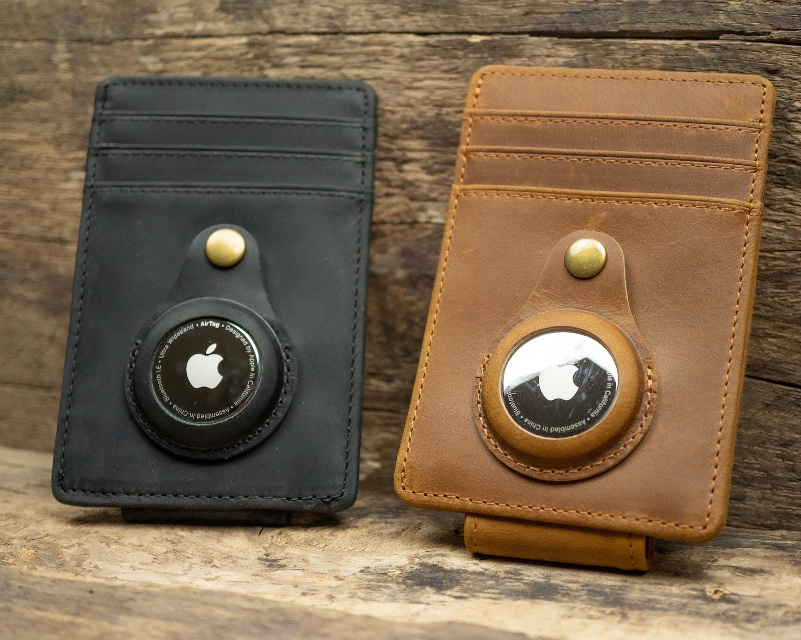 Airtag Wallet Airtag Money Clip Mens Gift Air Tag Holder Etsy Australia