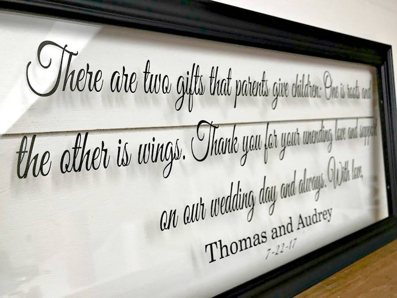 Parents Wedding Gift Mother of the Groom Gift Gifts for Parents Wedding Gifts for Parents Parent Gift Parents Wedding Gift Frame 207