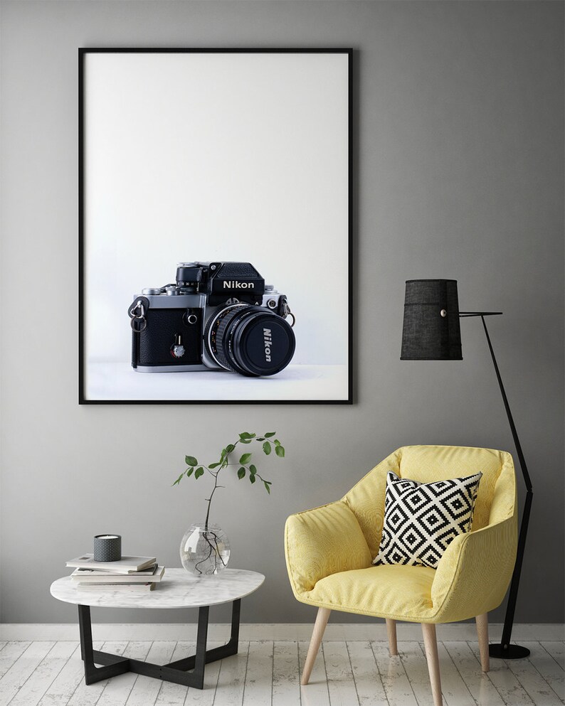 Nikon Camera Poster Vintage Camera Print Camera Prints Etsy
