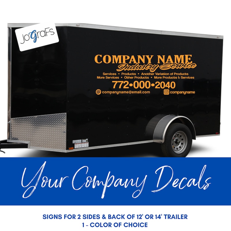 Food Trailer Vinyl - Etsy