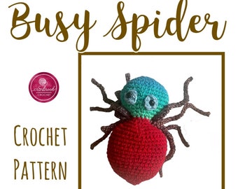 Busy Spider Crochet Pattern