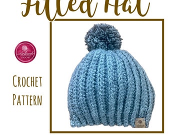 Fitted Hat Crochet Pattern