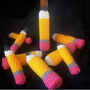 Pencil Chair Sock Crochet Pattern image 2