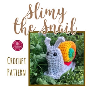 Slimy the Snail Crochet Pattern