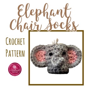 Elephant Chair Sock Crochet Pattern