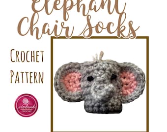 Elephant Chair Sock Crochet Pattern
