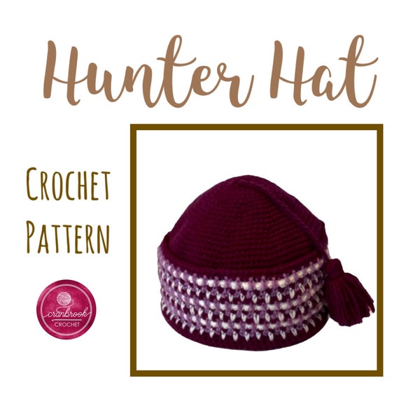 Hunter Hat Crochet Pattern