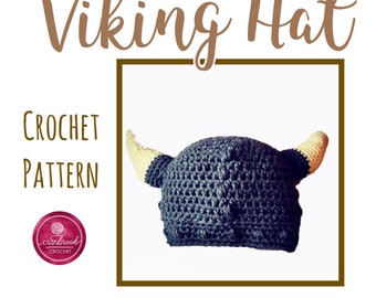 Viking Hat Crochet Pattern