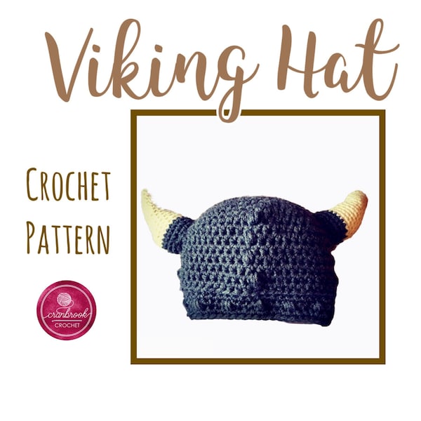 Viking Hat Crochet Pattern