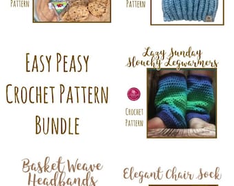 Quick and Easy Crochet Pattern Bundle