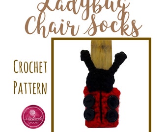 Ladybug Chair Sock Crochet Pattern