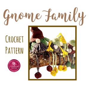 Gnome Family Crochet Pattern