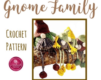 Gnome Family Crochet Pattern
