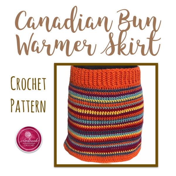 Canadian Bum Warmer Skirt Crochet Pattern