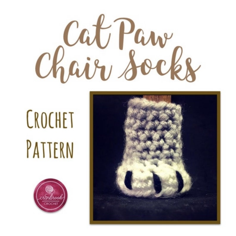 Animal Chair Sock Crochet Pattern Bundle image 3