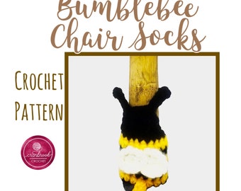 Bumblebee Chair Sock Crochet Pattern