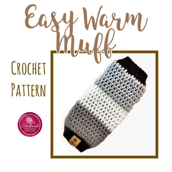 Easy Warm Muff Crochet Pattern