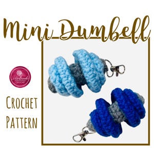 Mini Dumbell Crochet Pattern