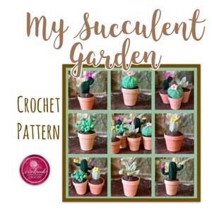 My Succulenten Garten Häkelanleitung