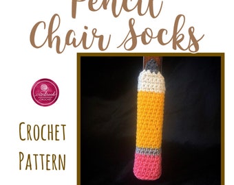 Pencil Chair Sock Crochet Pattern