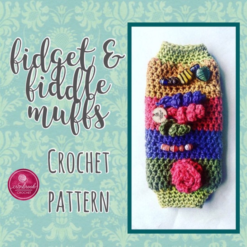 Fidget and Fiddle Muff Crochet Pattern Etsy