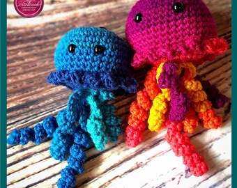 Peanut Butter the Jellyfish Crochet Pattern