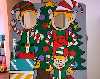 Elf Face in Hole | Etsy