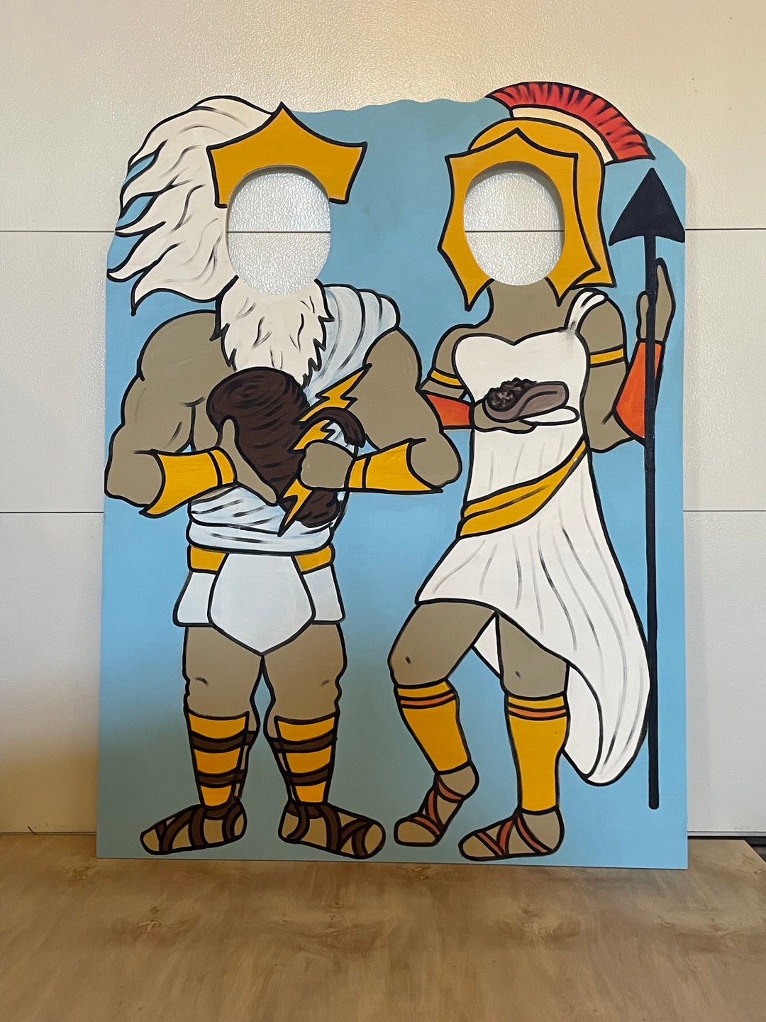 Greek God and Goddess Photobooth. Zeus and Athena Greek Methology ...