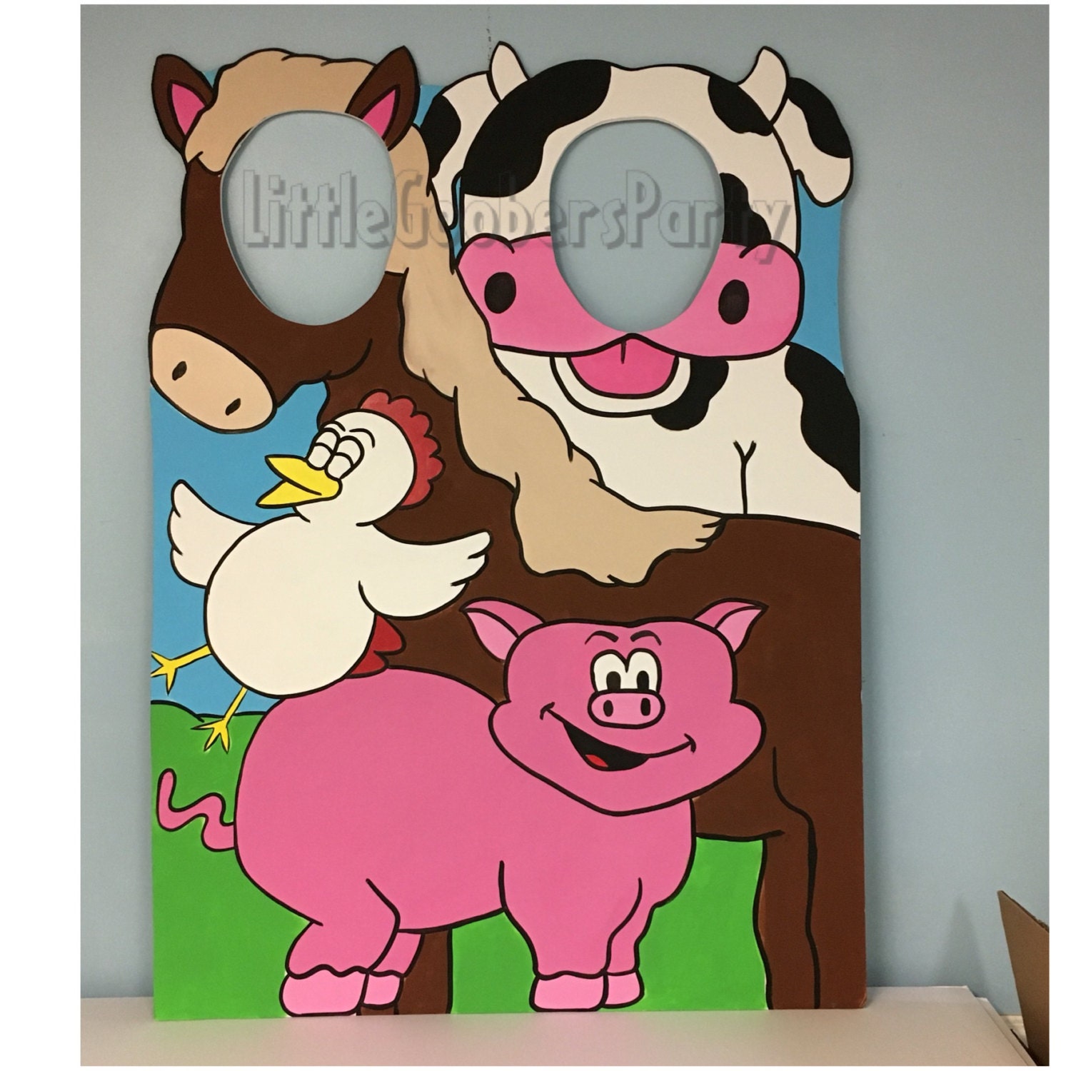 Amazon.com: Zoo Animal Photo Booth Stick Prop for Birthday