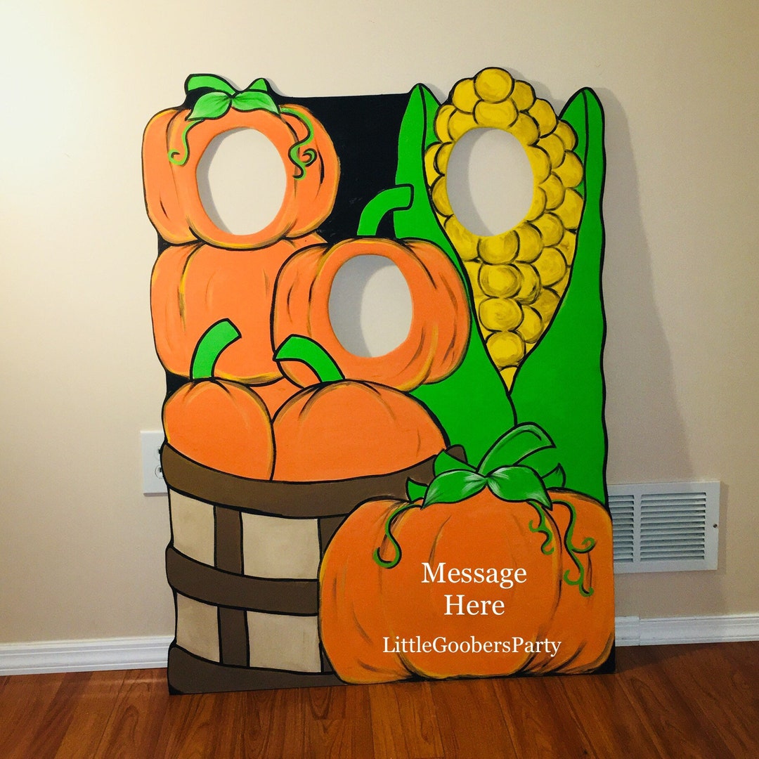 Corn Pumpkin Patch Etsy