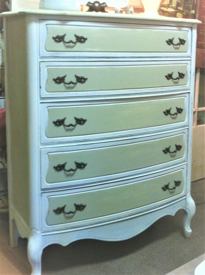 Painted Chest Of Drawers Neutral Color Dresser French Etsy