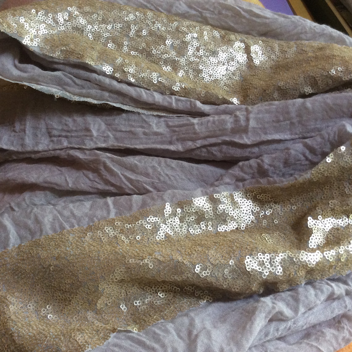champagne colored shawl