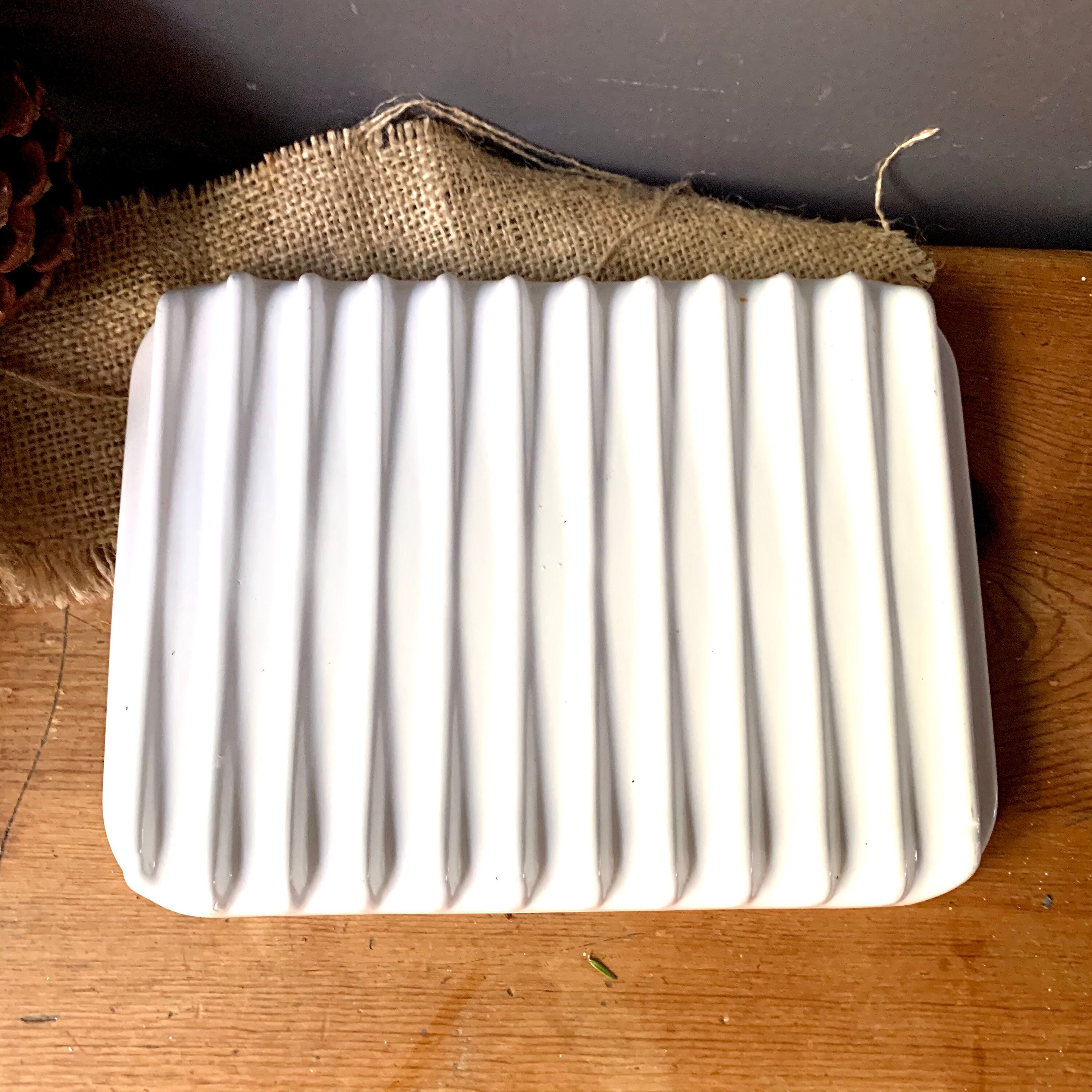 Ceramic Roasting Rack by Corning Ware White Grill Plate for Etsy UK
