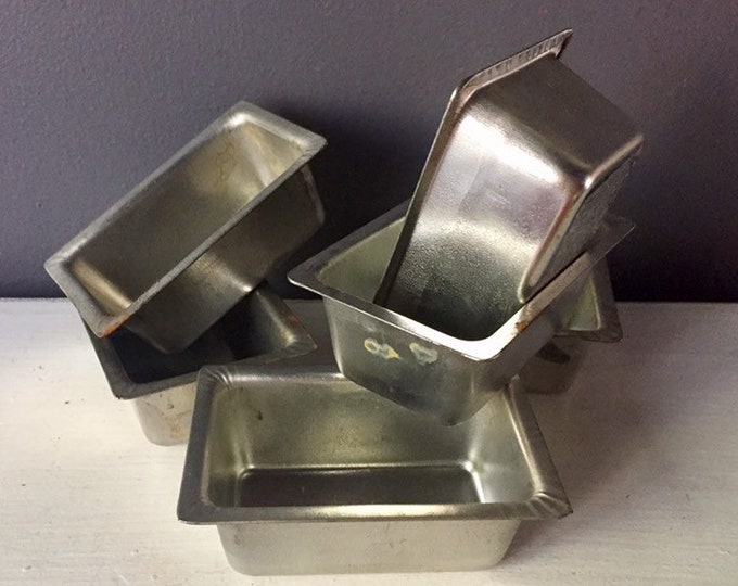 Vintage Bread Loaf Pans Mini Bread Baking Pans Set of 4 Etsy