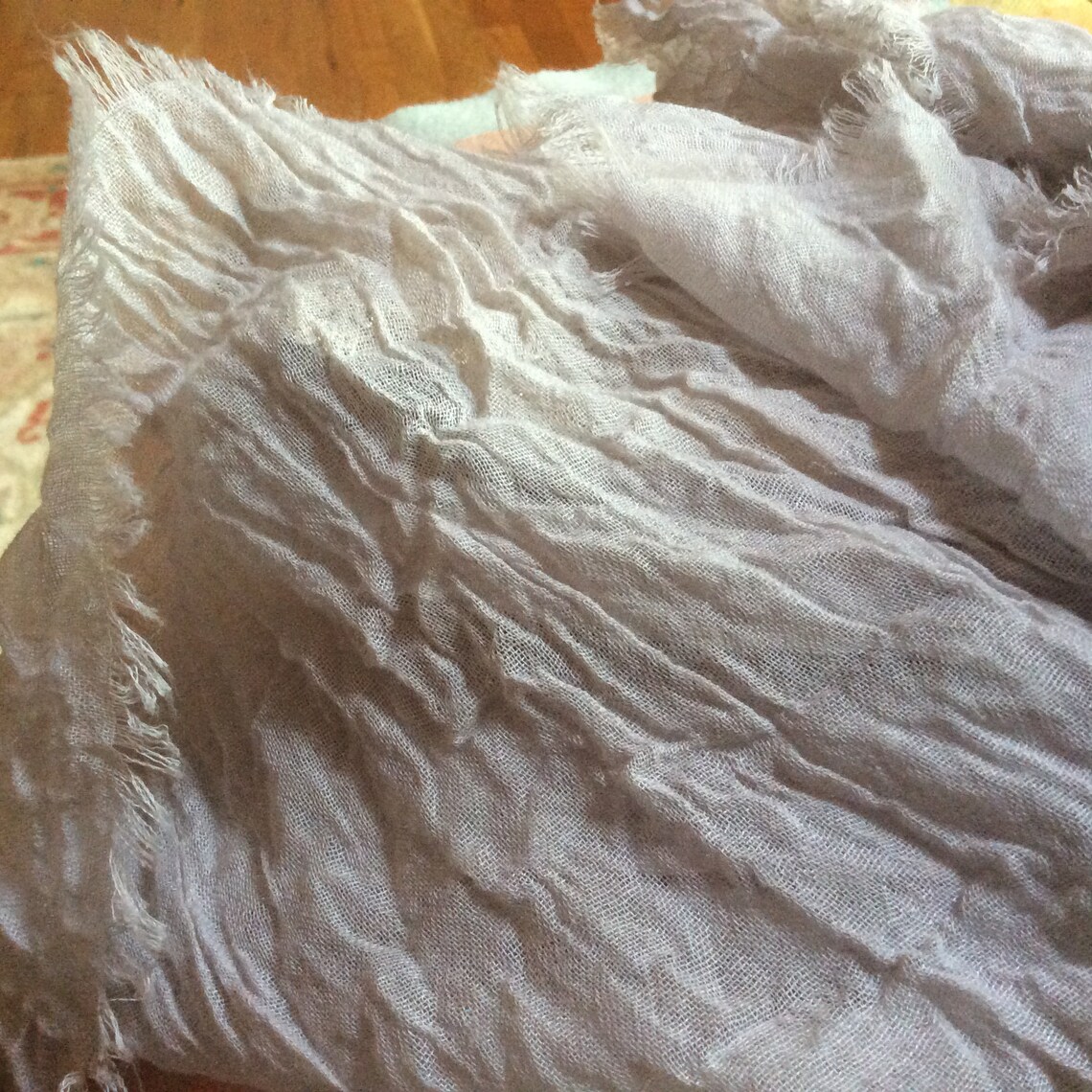 champagne colored shawl