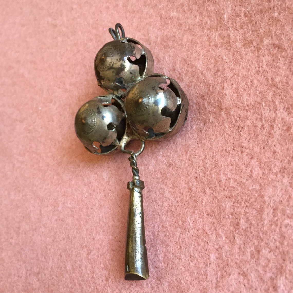 Antique Victorian Baby Rattle Silver Baby Rattle With Etsy