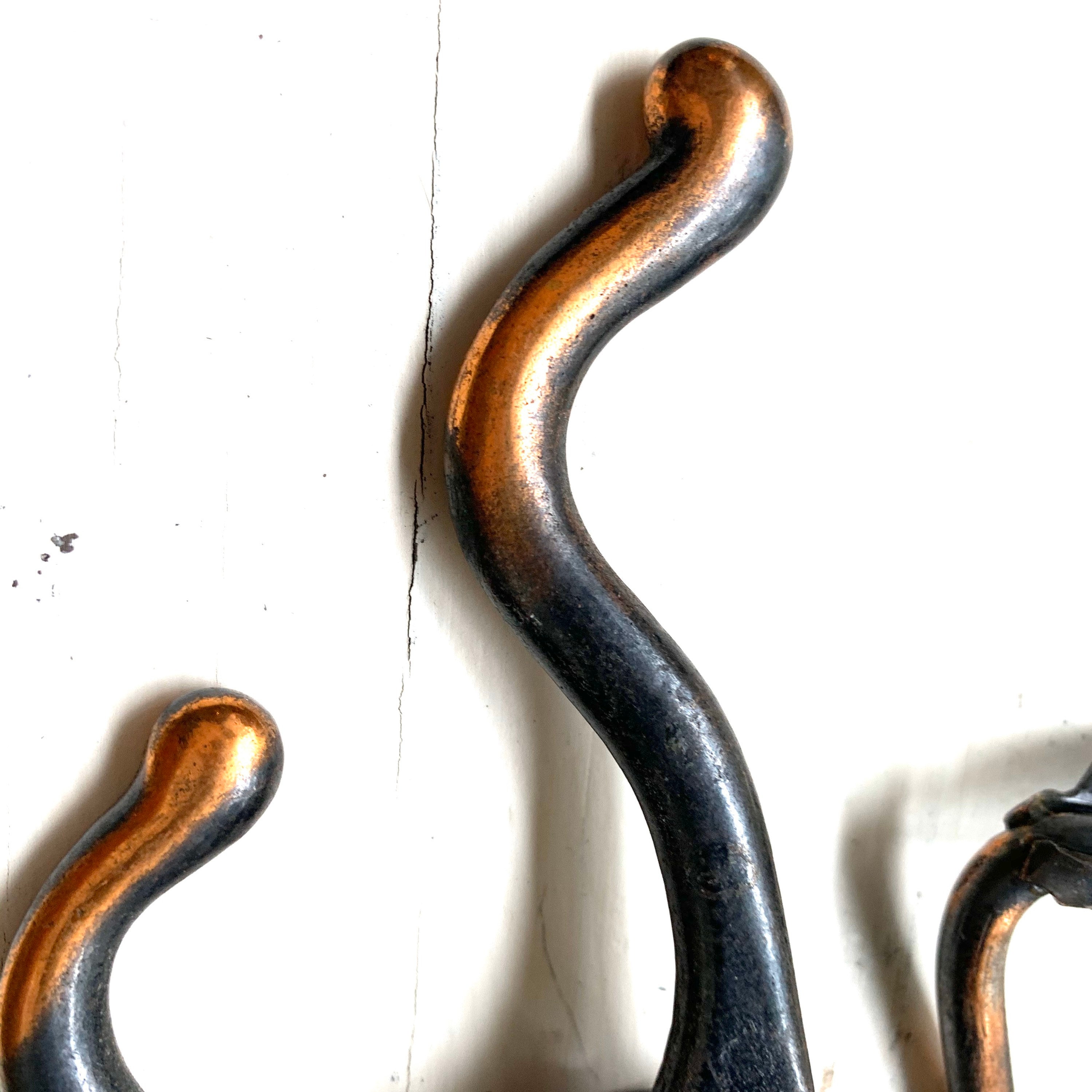 Vintage Wall Hooks Set of 6 Etsy