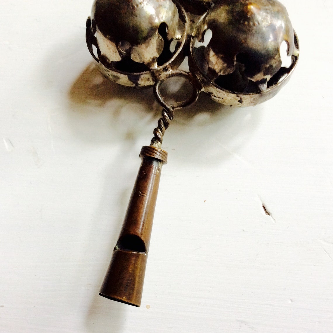 Antique Victorian Baby Rattle Silver Baby Rattle With Etsy