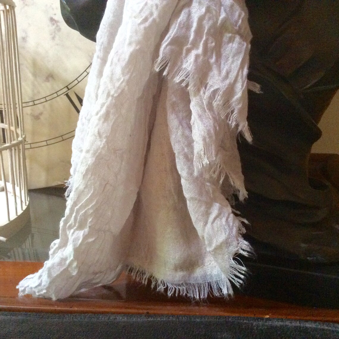 champagne colored shawl