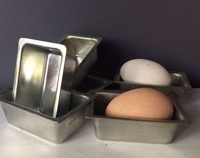 Vintage Bread Loaf Pans Mini Bread Baking Pans Set of 6 Etsy