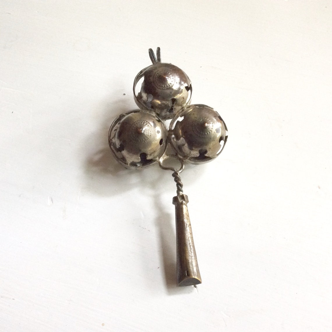 Antique Victorian Baby Rattle Silver Baby Rattle With Etsy