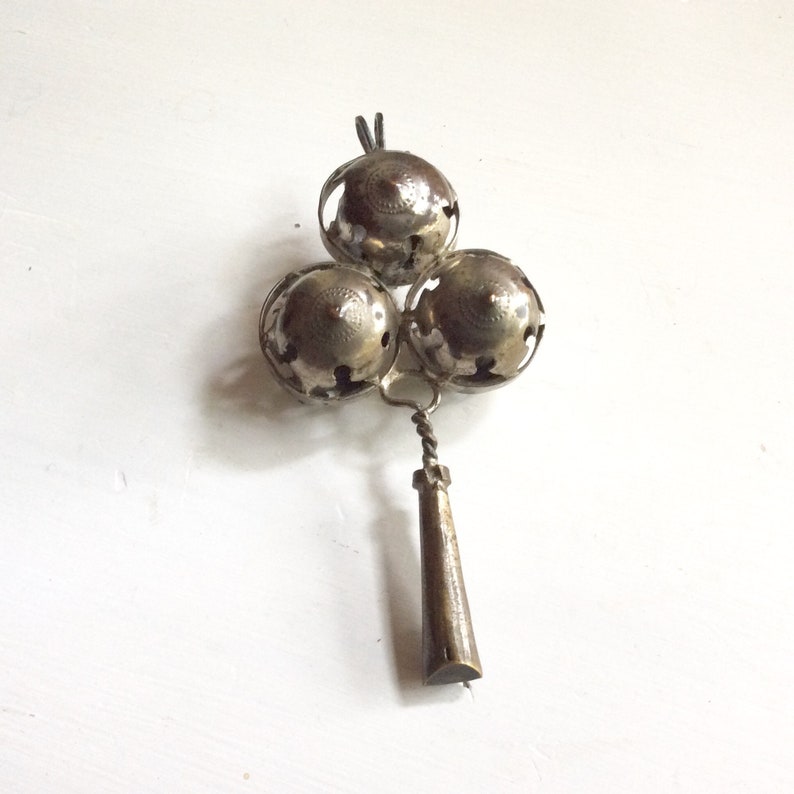 Antique Victorian Baby Rattle Silver Baby Rattle With Etsy