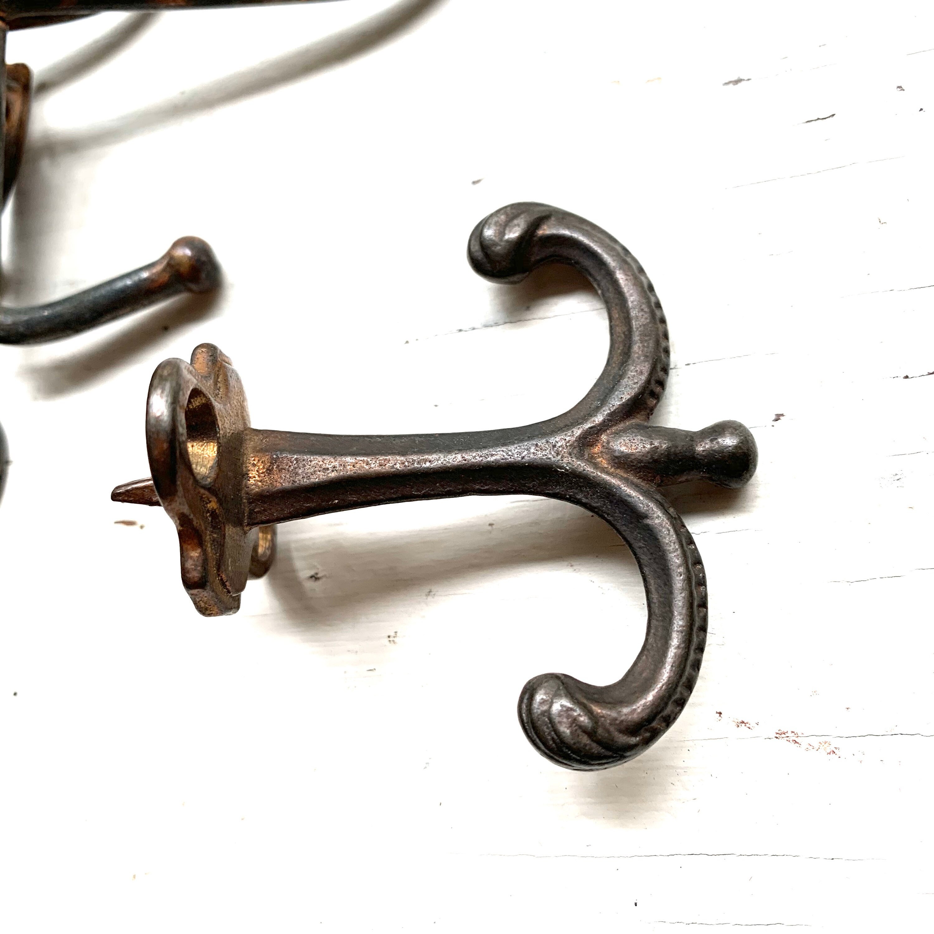 Vintage Wall Hooks Set of 6 Etsy