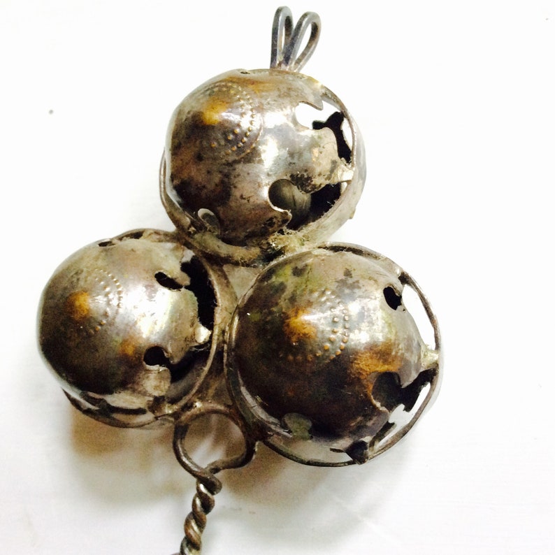 Antique Victorian Baby Rattle Silver Baby Rattle With Etsy