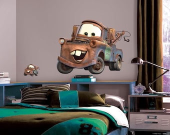 DISNEY CARS LARGE WALL STICKERS NEW ROOM DECOR