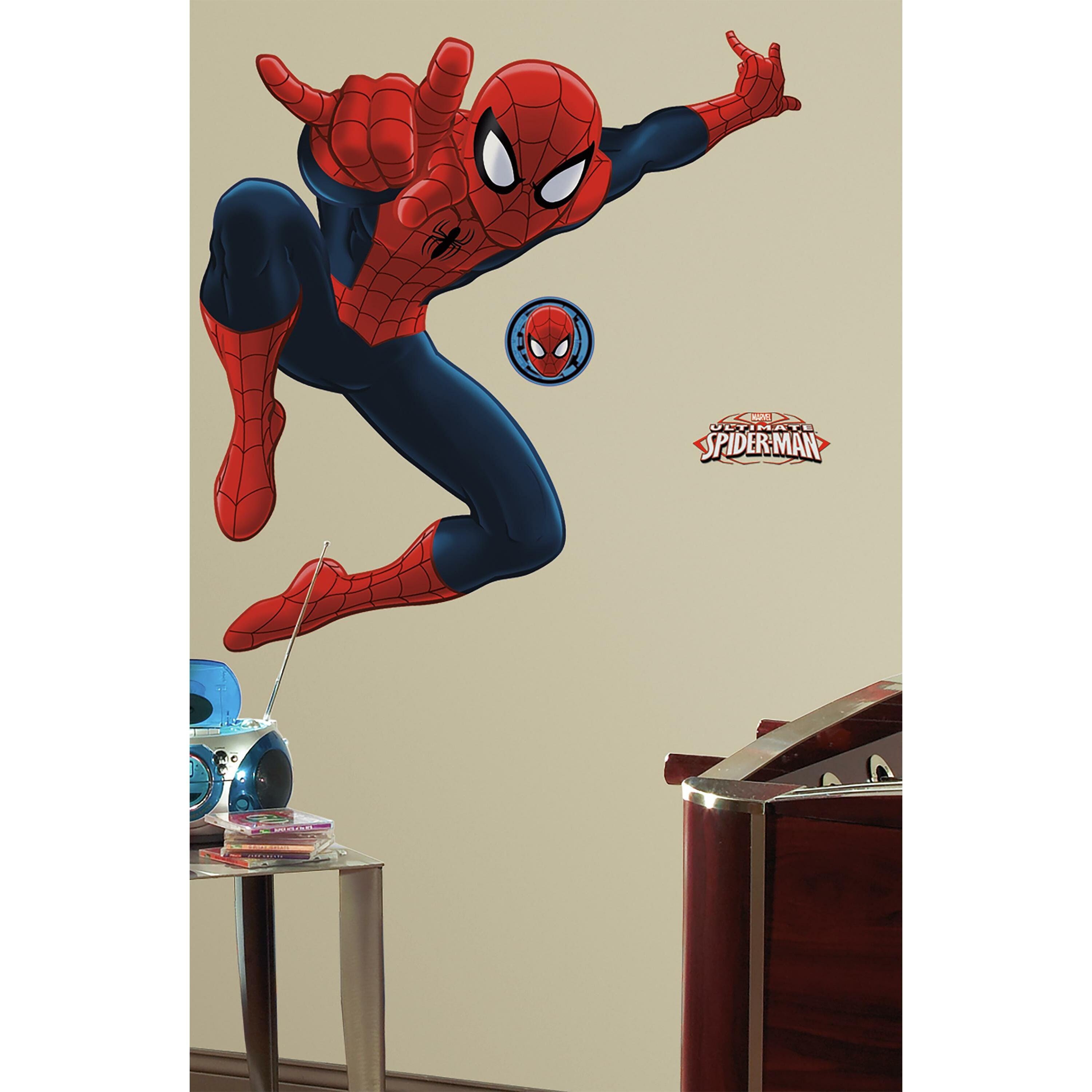 Ultimate SpiderMan Giant Peel And Stick Wall Decals 53 Etsy